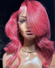 Load image into Gallery viewer, HD Magenta Pre-Made 13x6 Wig
