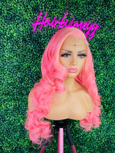 Load image into Gallery viewer, HD 13x4 Frontal Hand-Made Pretty N pink-Straight
