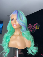 Load image into Gallery viewer, HD Periwinkle Pre-Made 13x4 frontal Wig

