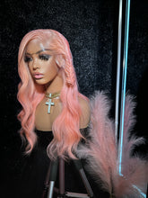 Load image into Gallery viewer, HD Pretty In Pink Pre-Made 13x4 Wig
